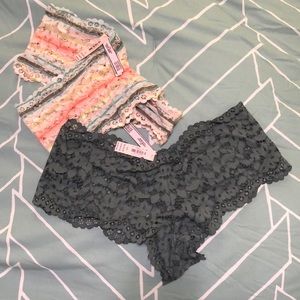Victoria Secret NWT cheekie lace panties